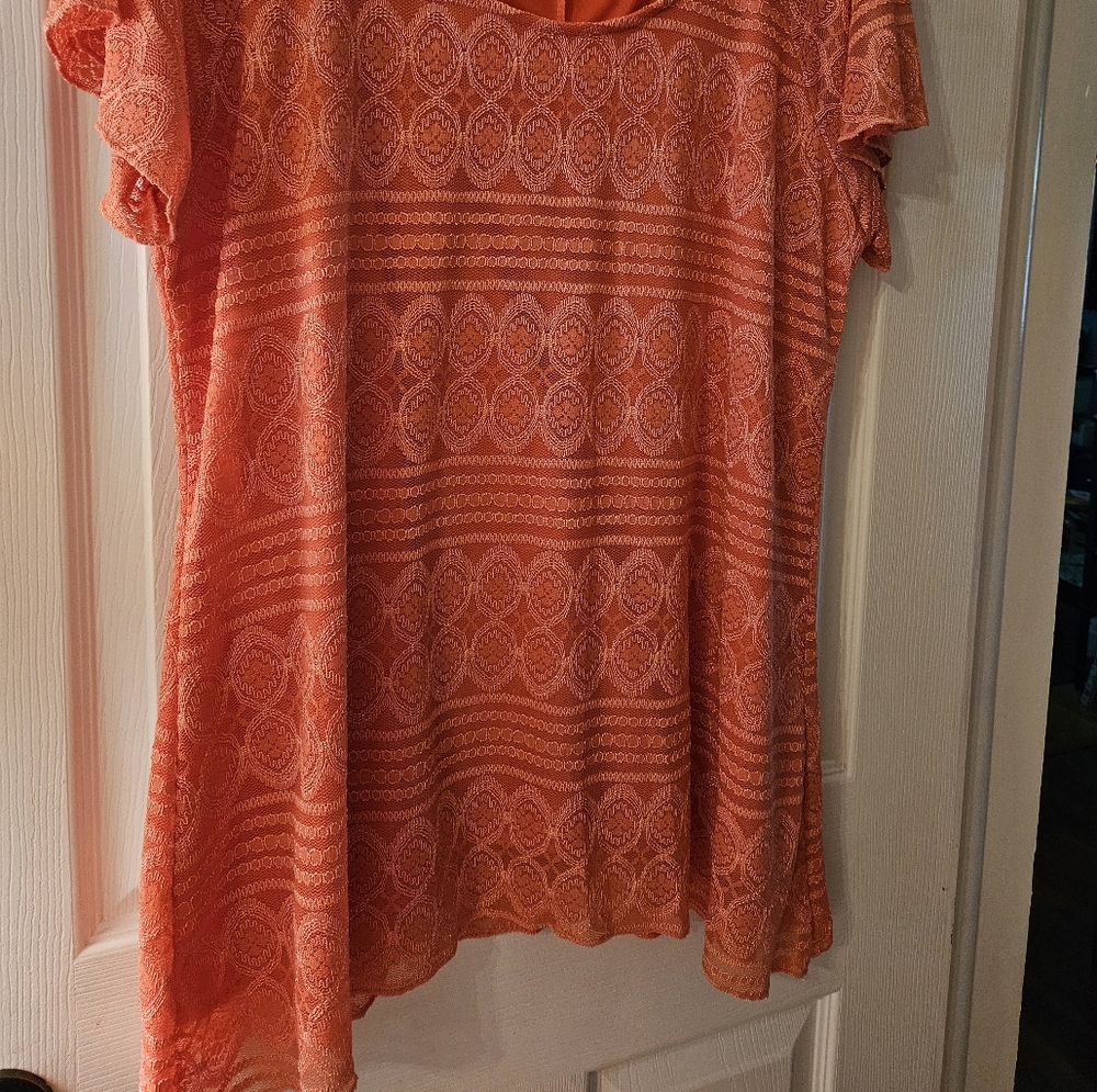 Beautiful Coral Tunic